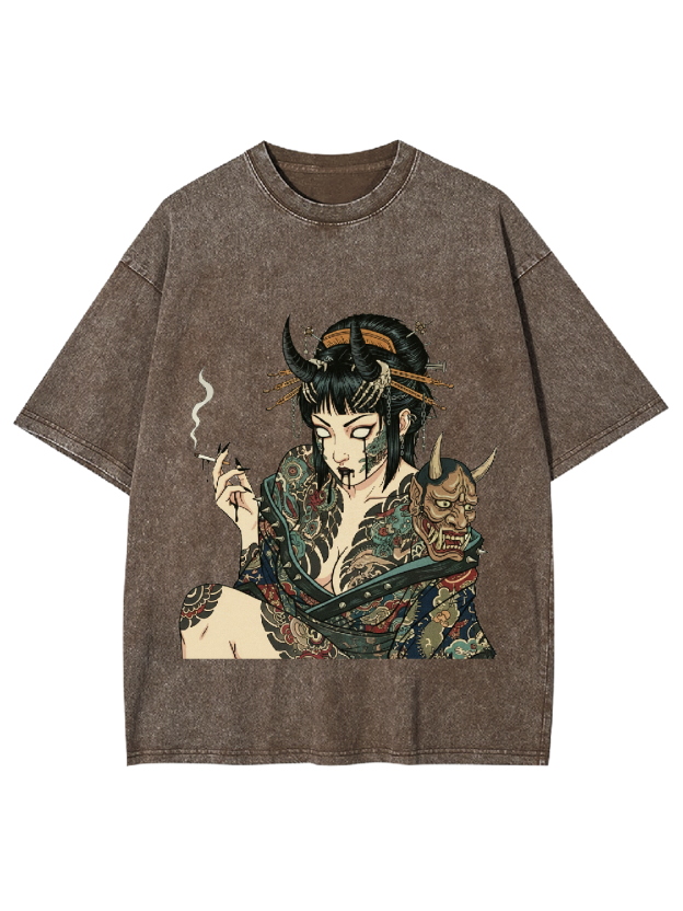 Hellfire Elegance Washed Tshirt