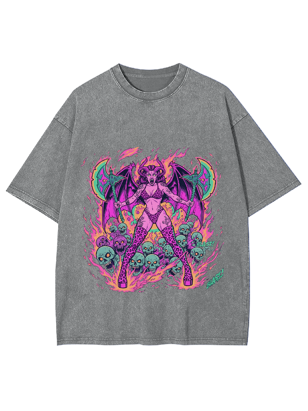 Infernal Queen Washed Tshirt