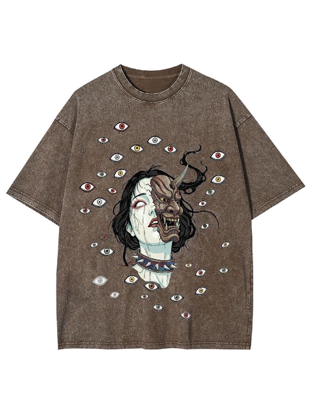 Gaze of the Demon Washed Tshirt