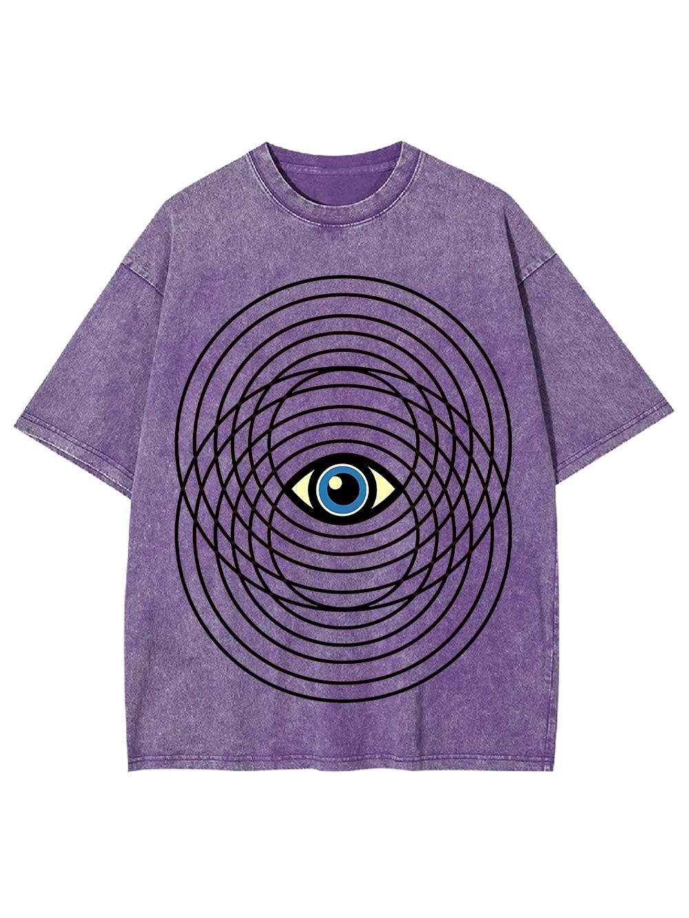 Eye Of Illusion Washed Tshirt
