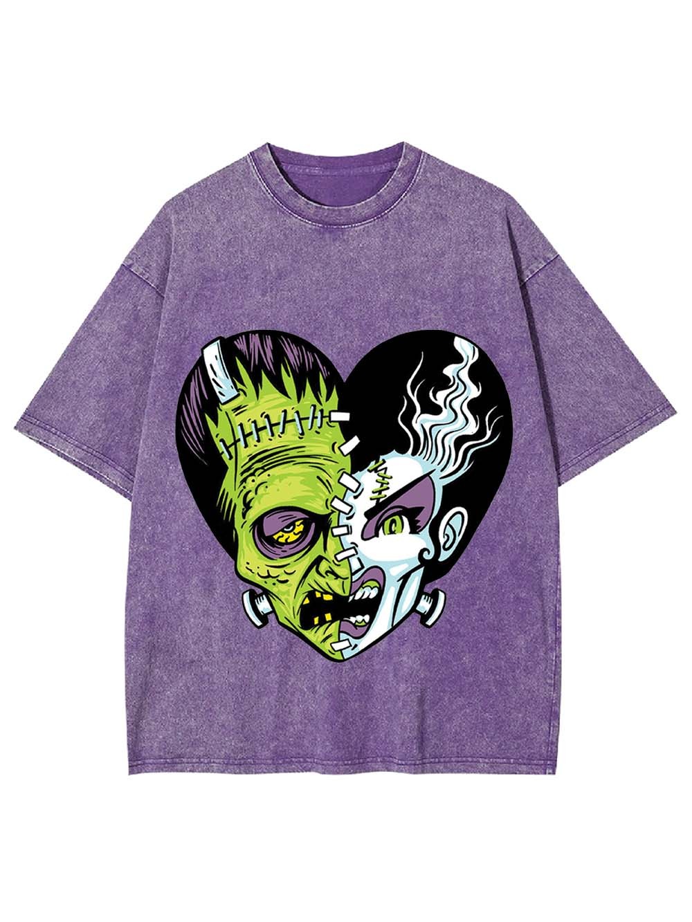 Fusion Monster Washed Tshirt-ClassyOutlaw Sale