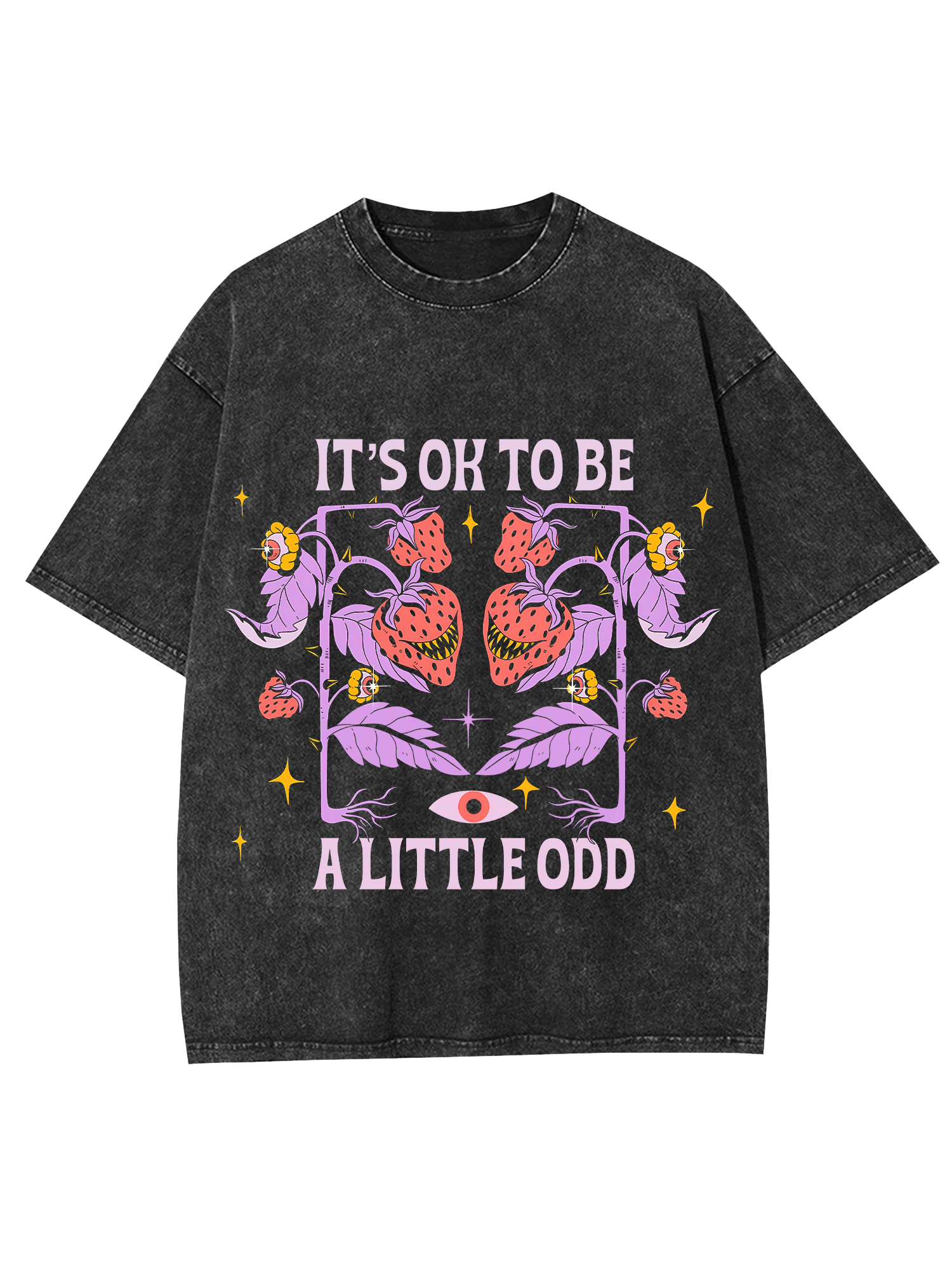 It's Ok To Be A Little Odd Washed Tshirt