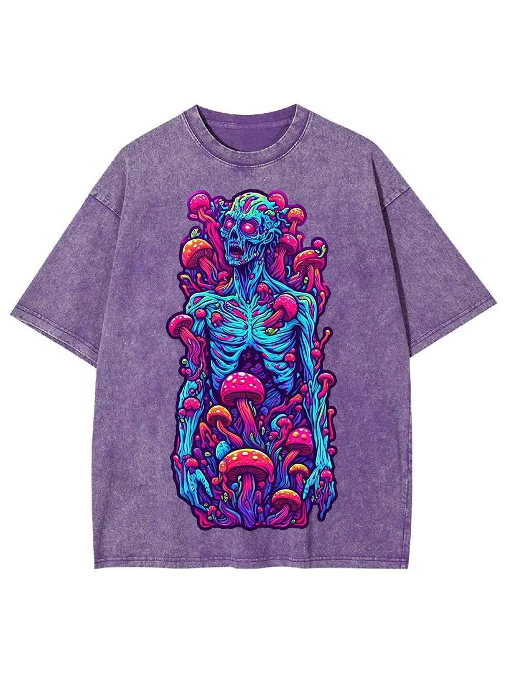 Mushroom Rebirth Washed Tshirt