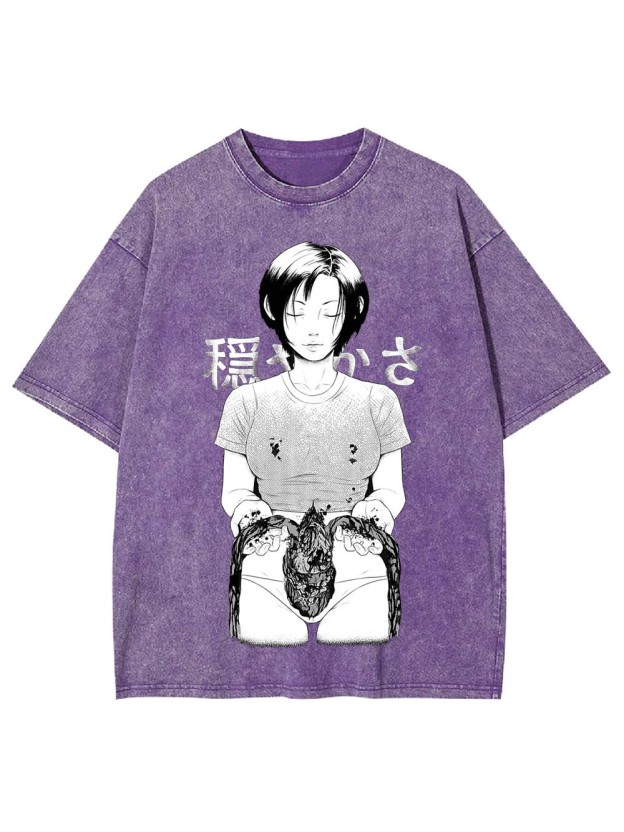 TRANQUILITY IN DECAY WASHED TSHIRT