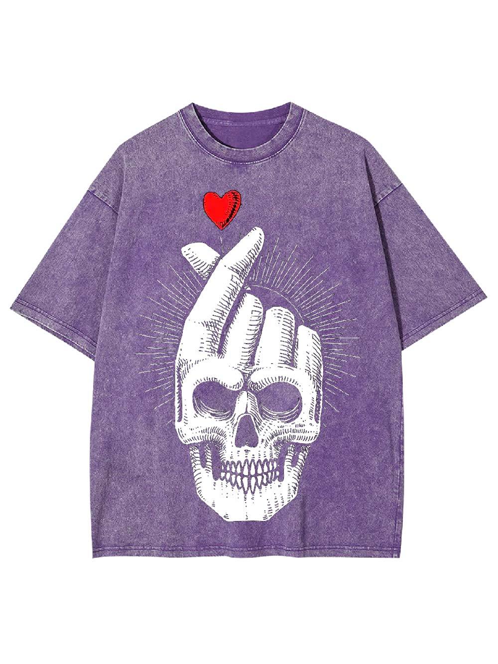 Skull of Love Washed Tshirt