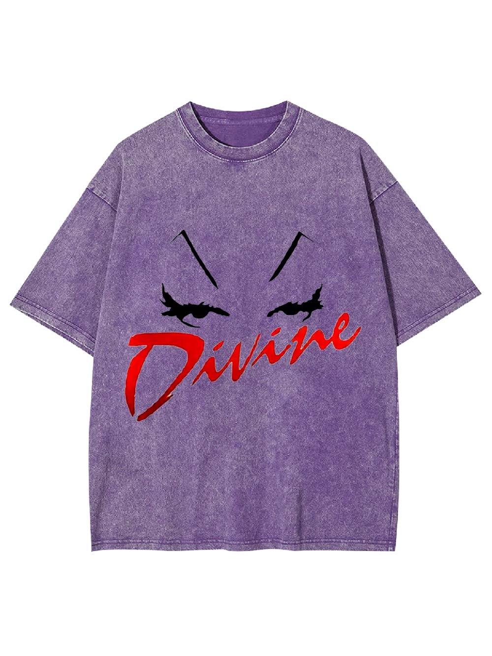 Divine Gaze Washed Tshirt