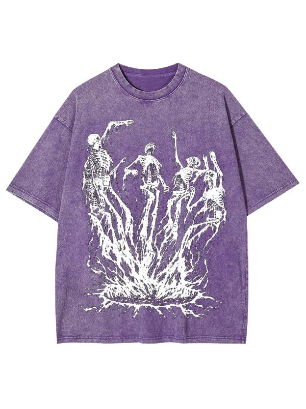 Rise from the Flames Washed Tshirt