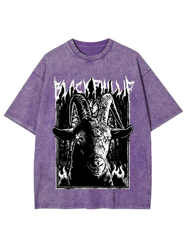 Black Phillip Washed Tshirt