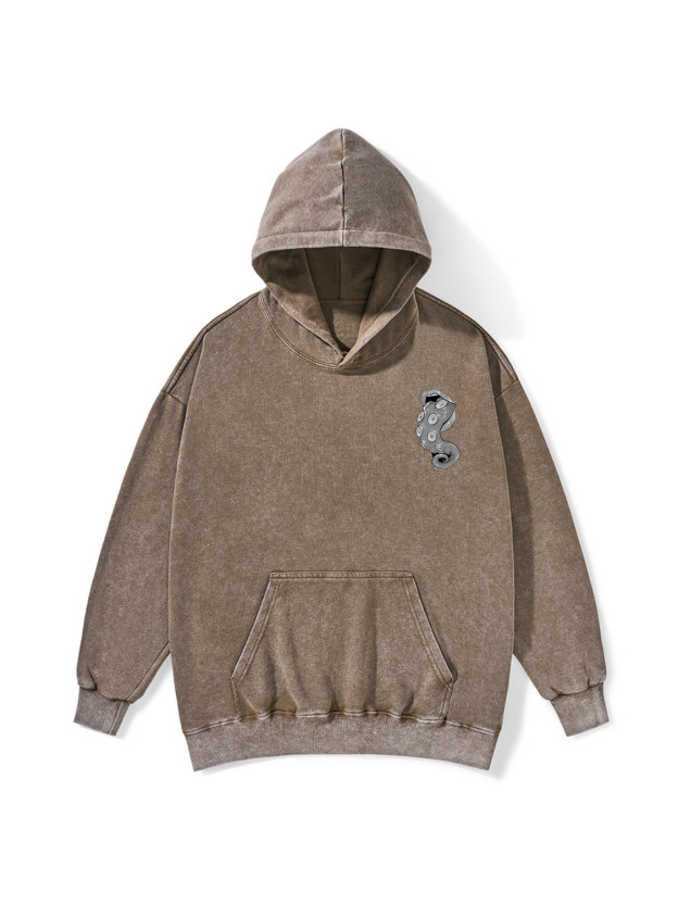 Tentacle Washed Hoodie