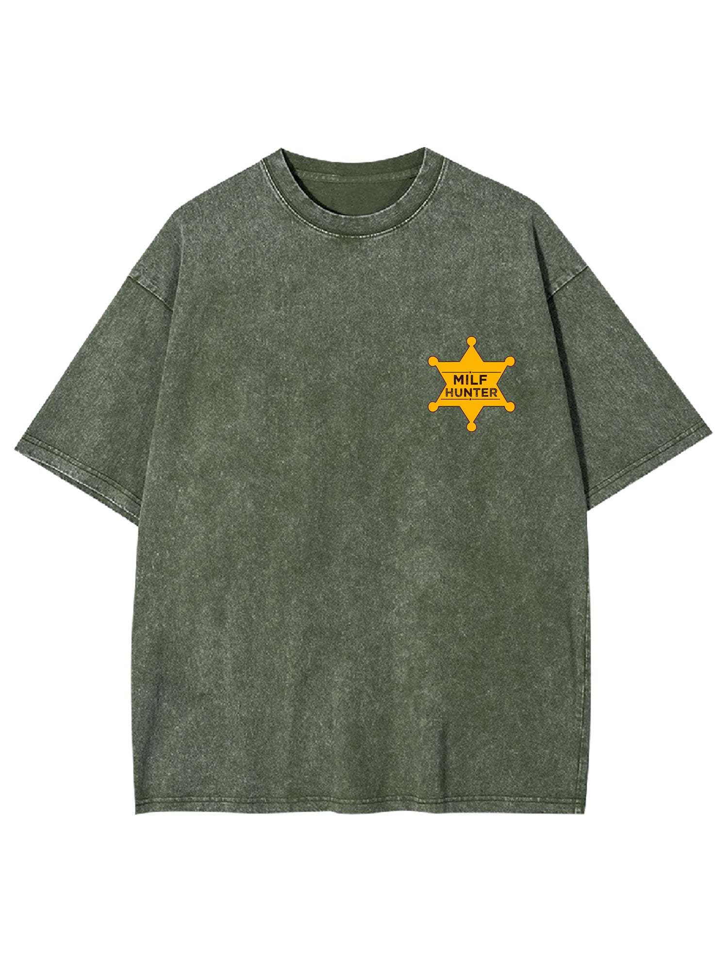Milf Hunter Washed Tshirt