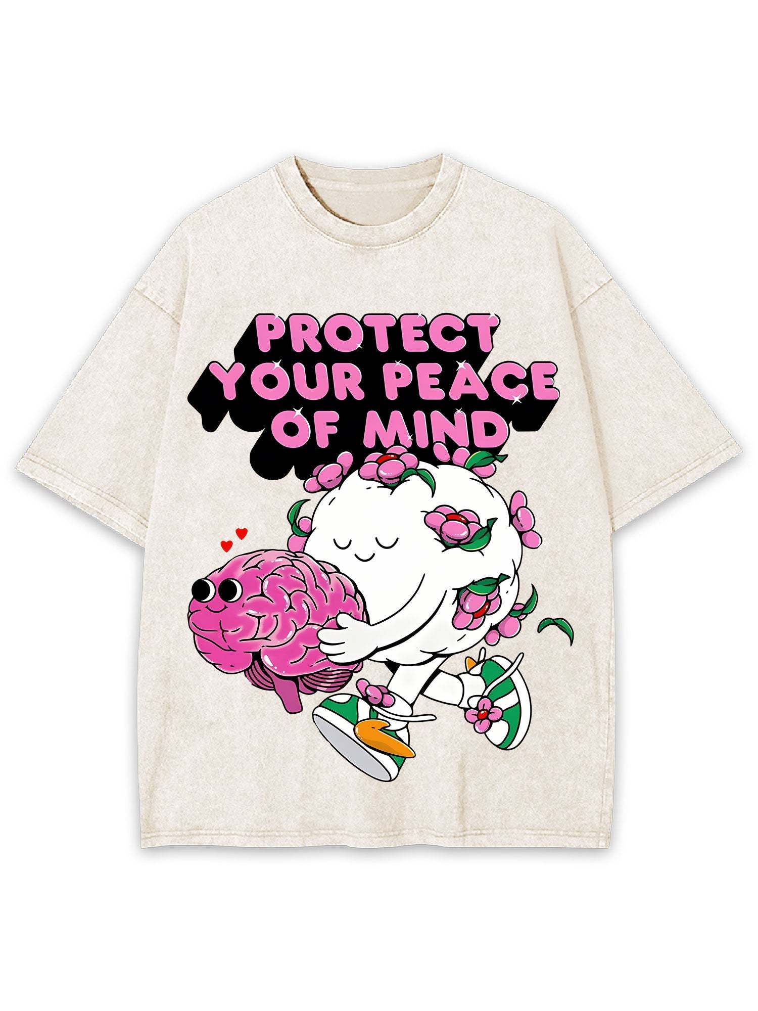 Protect Your Peace Of Mind Washed Tshirt