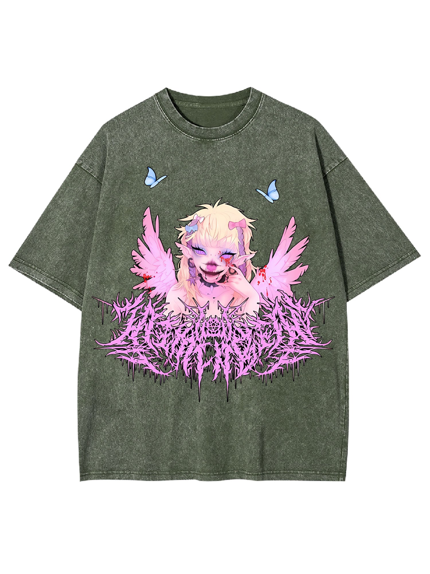 Abomination Angel Washed Tshirt