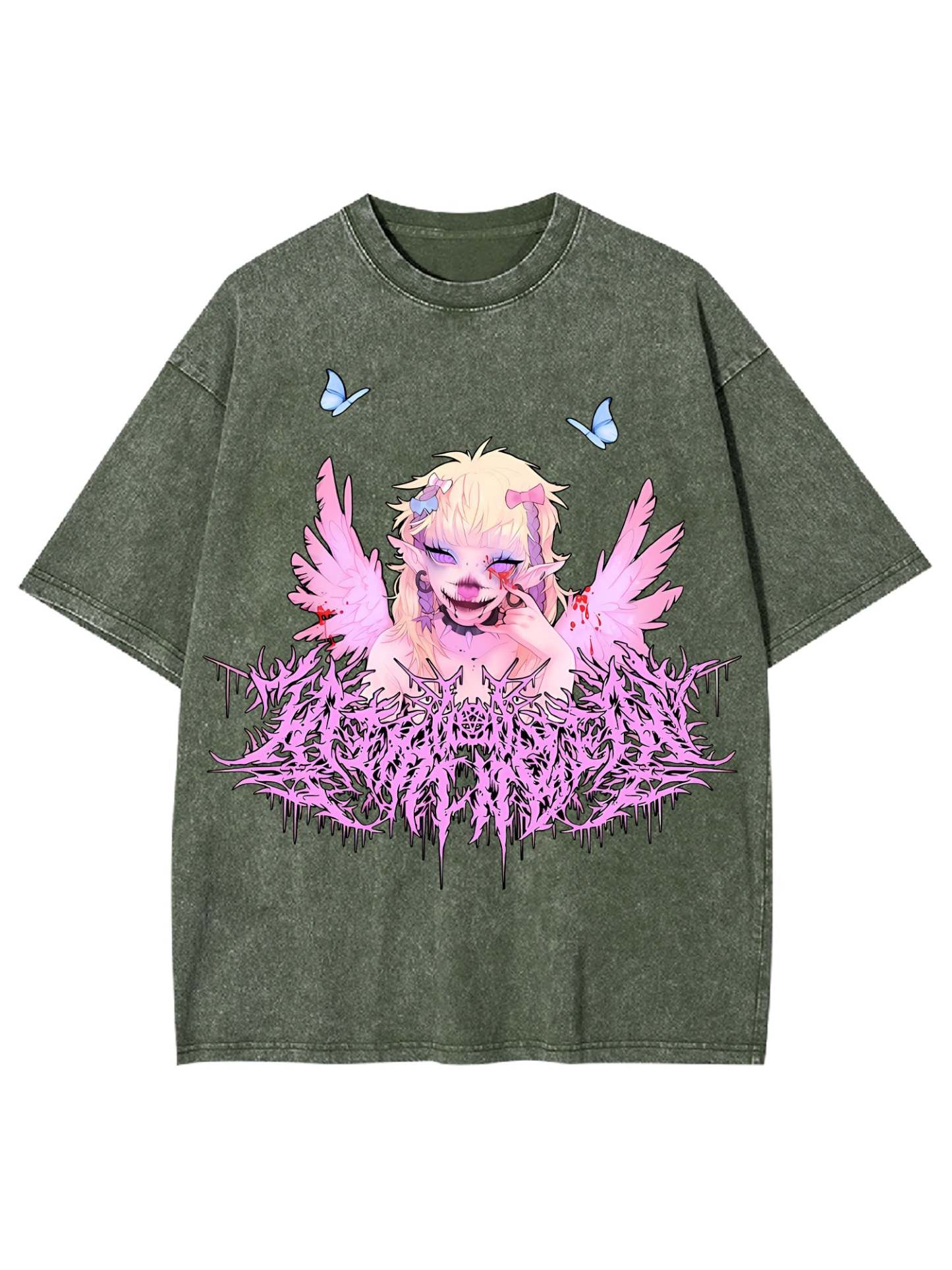 Abomination Angel Washed Tshirt