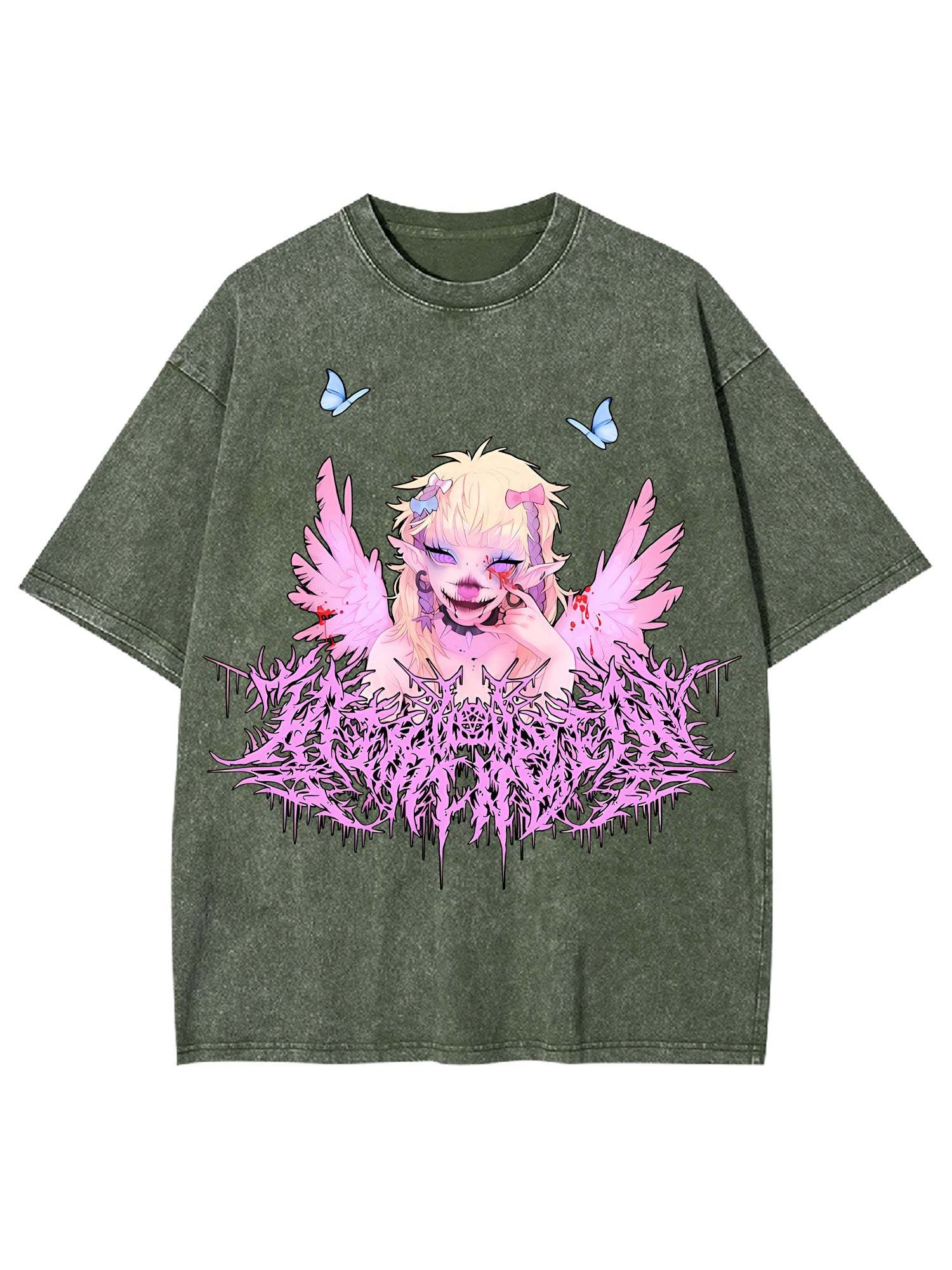 Abomination Angel Washed Tshirt
