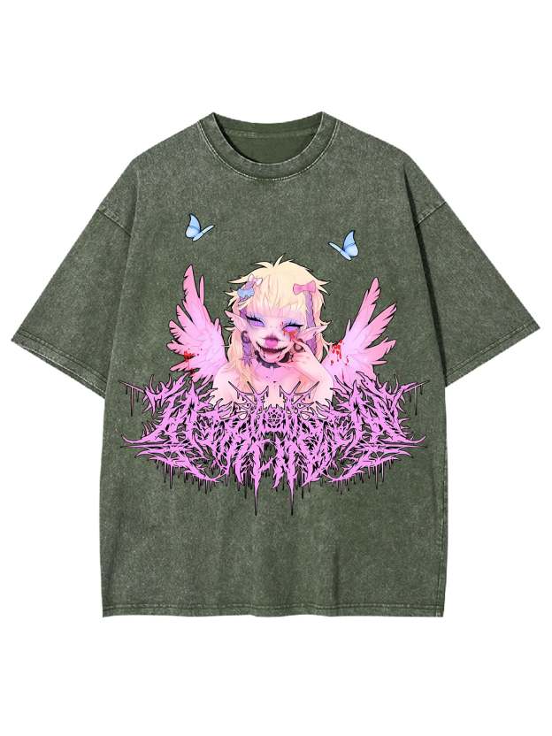 Abomination Angel Washed Tshirt