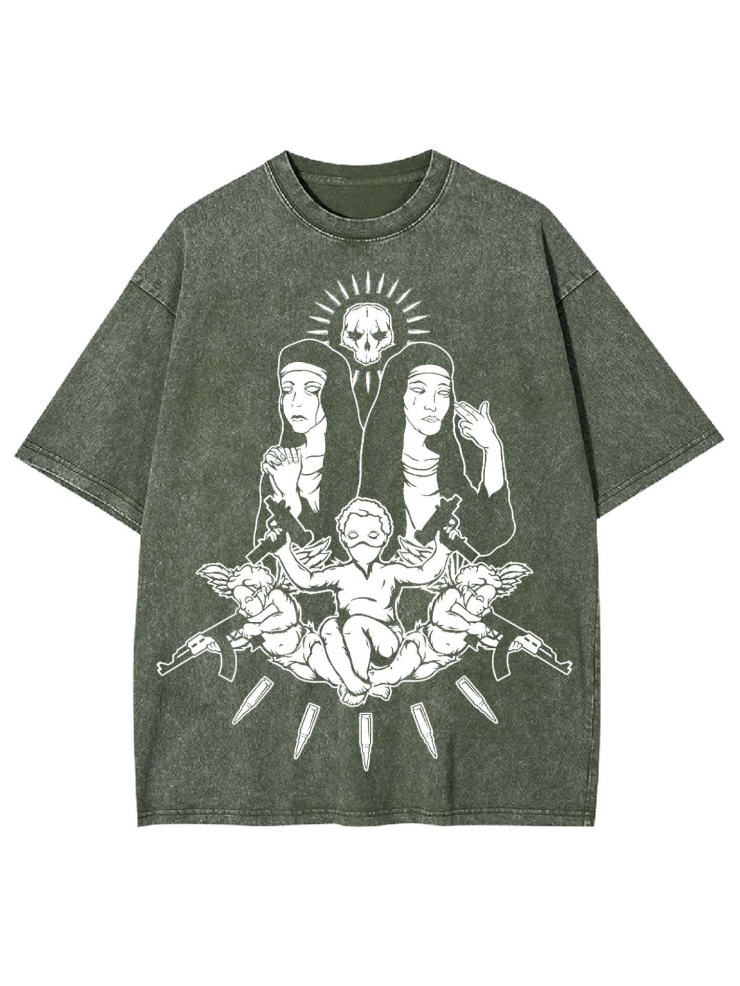 Heaven Gang Washed Tshirt