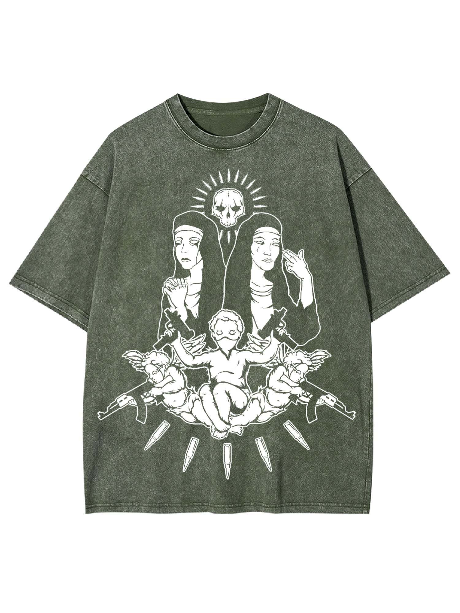 Heaven Gang Washed Tshirt