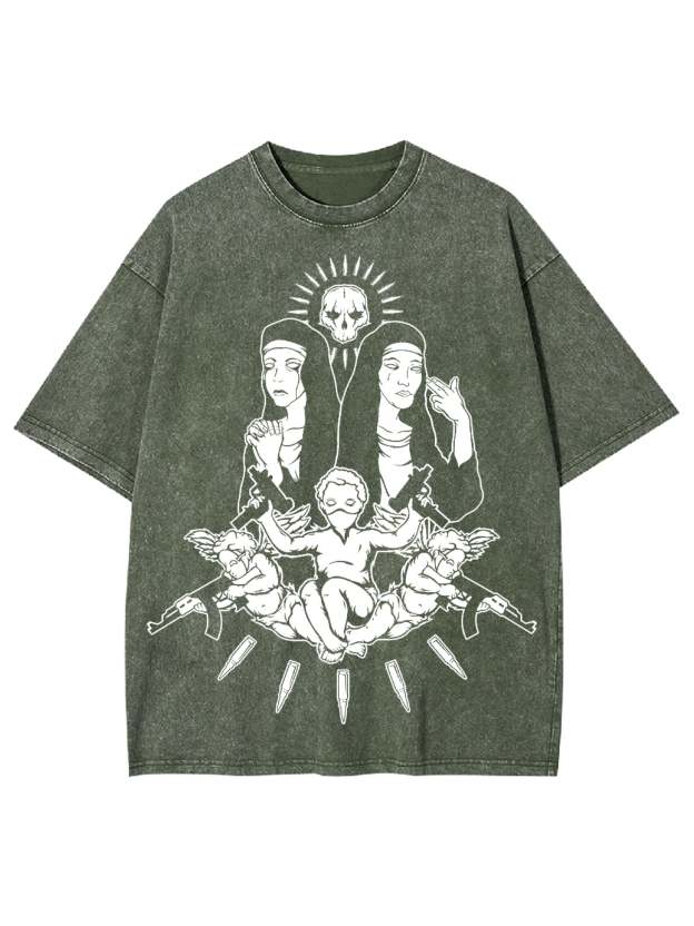 Heaven Gang Washed Tshirt