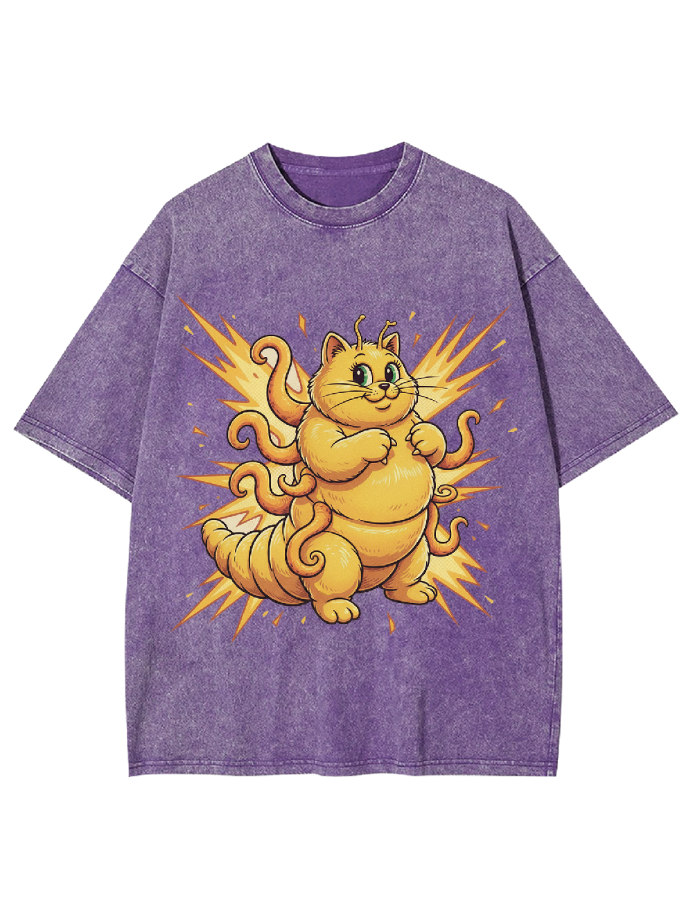 King Cattopus Washed Tshirt