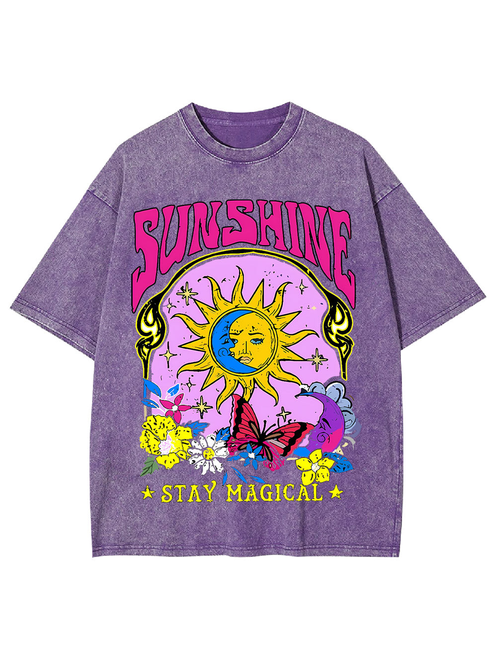 Sunshine Stay Magical Washed Tshirt