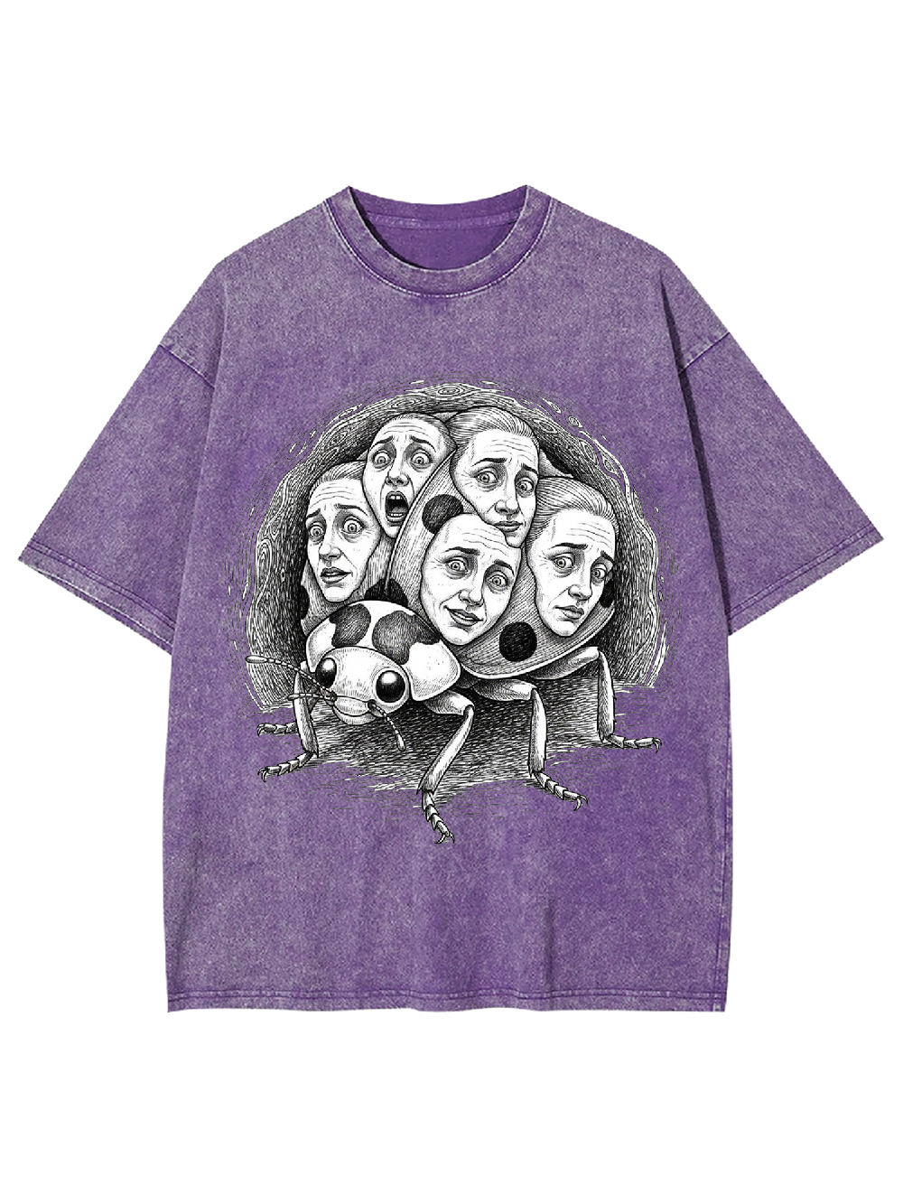 Facebug Phantom Washed Tshirt