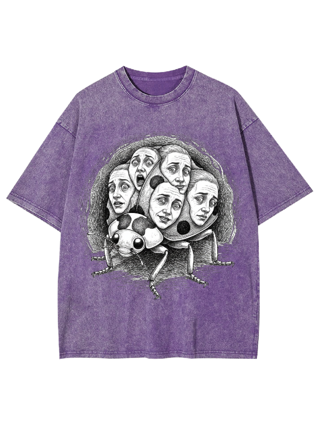 Facebug Phantom Washed Tshirt