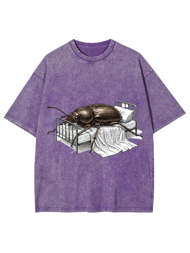 Bedbound Beetle Washed Tshirt