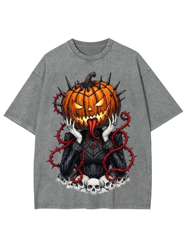 Pumpkin Fiend Washed Tshirt