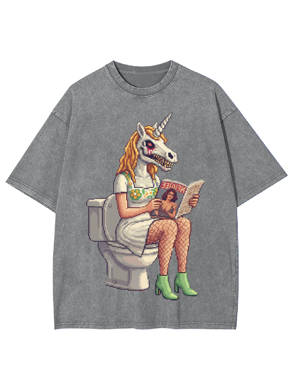 Unicorn Oddity Washed Tshirt