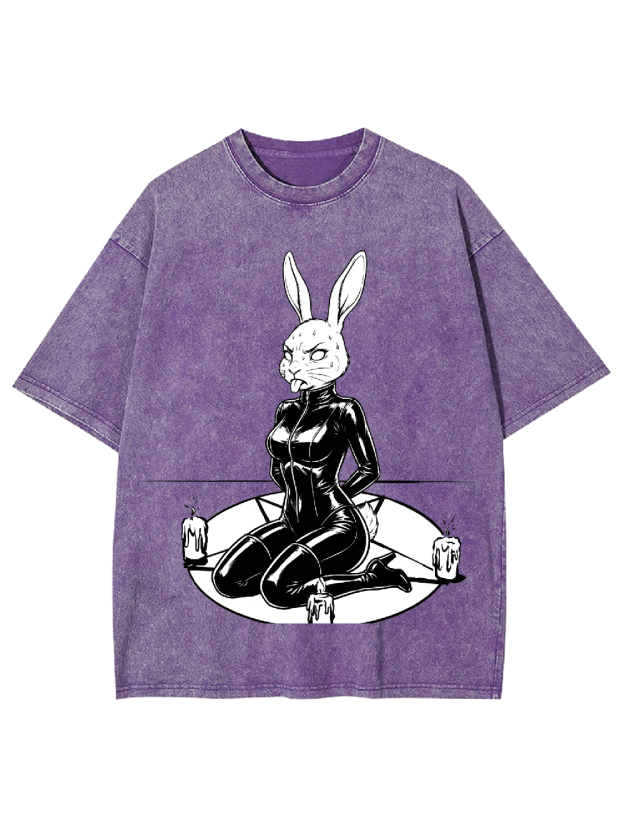 Occult Bunny Washed Tshirt