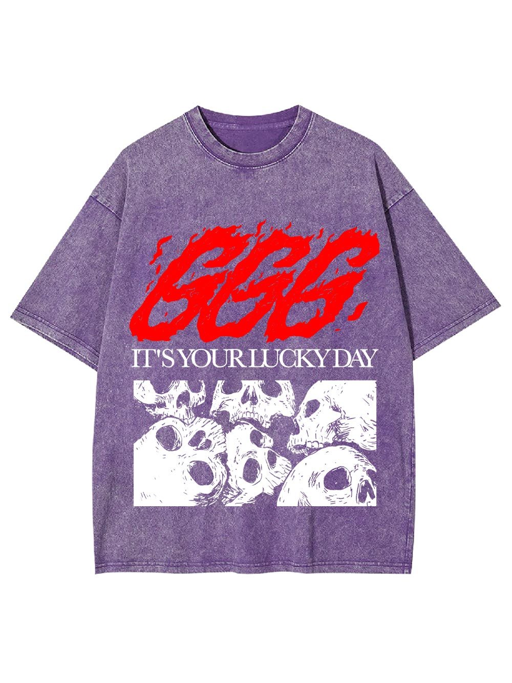 It's Your Lucky Day Washed Tshirt