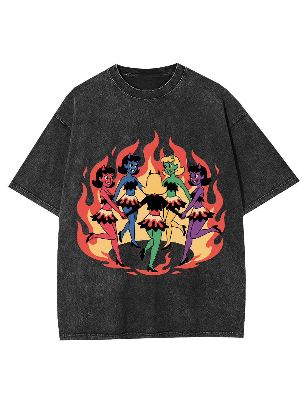 Dance of the Devils Washed Tshirt