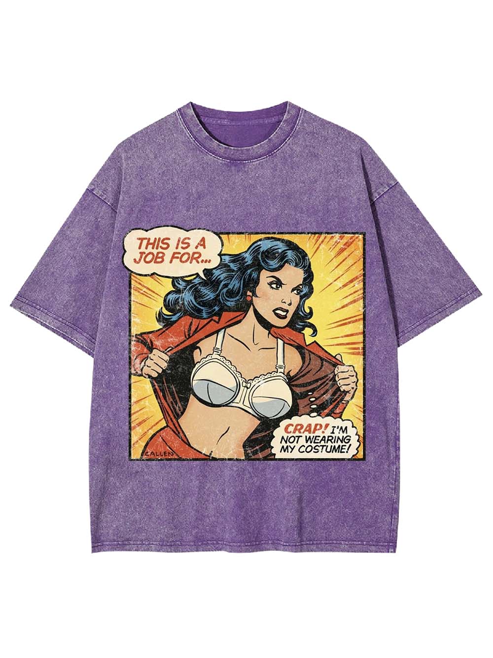 Crap! I’m not wearing my costume Washed Tshirt