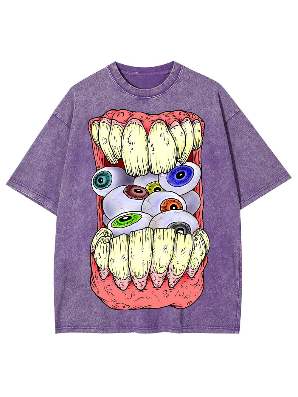 CHEWING EYES WASHED TSHIRT