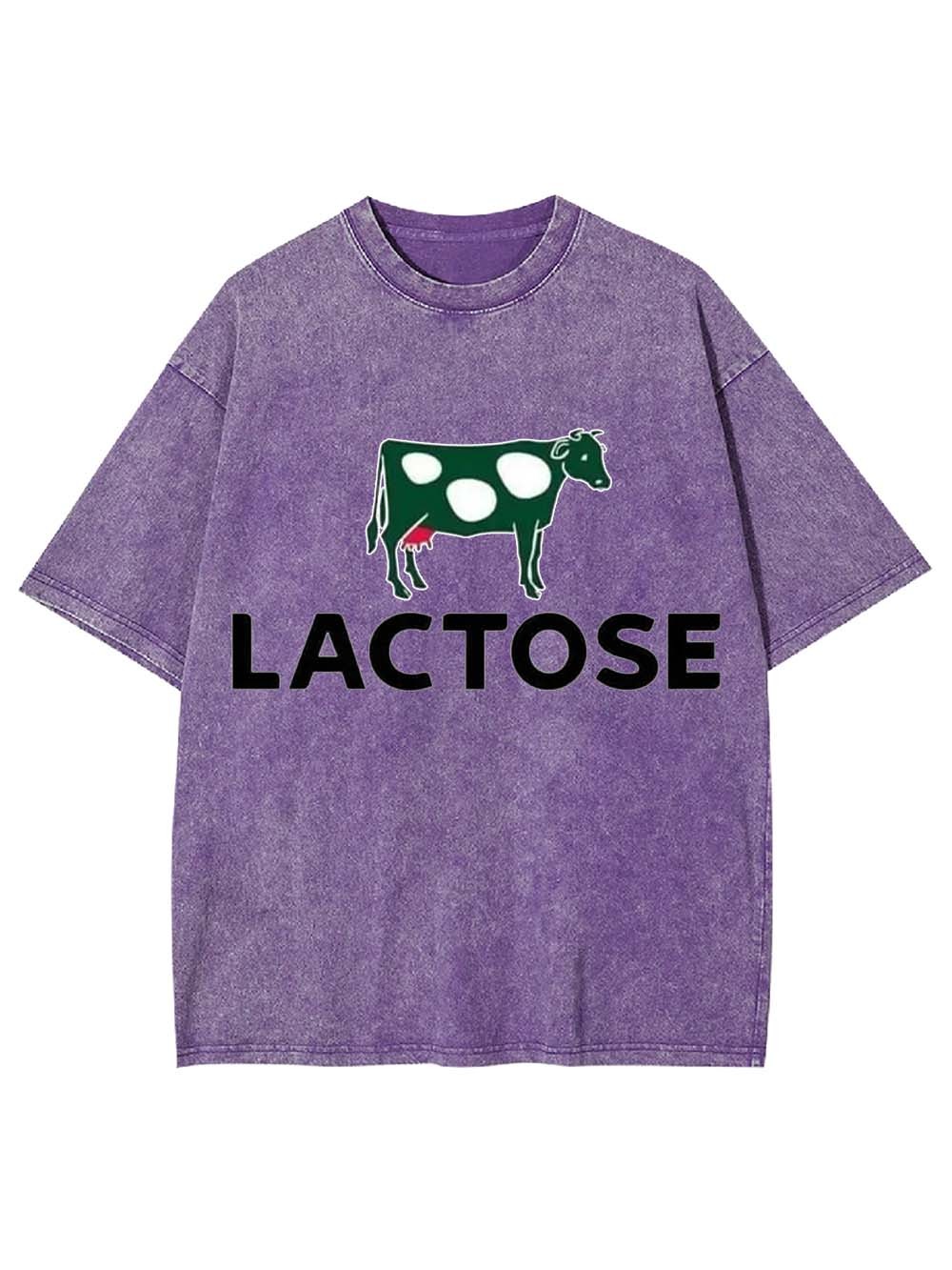 LACTOSE WASHED TSHIRT