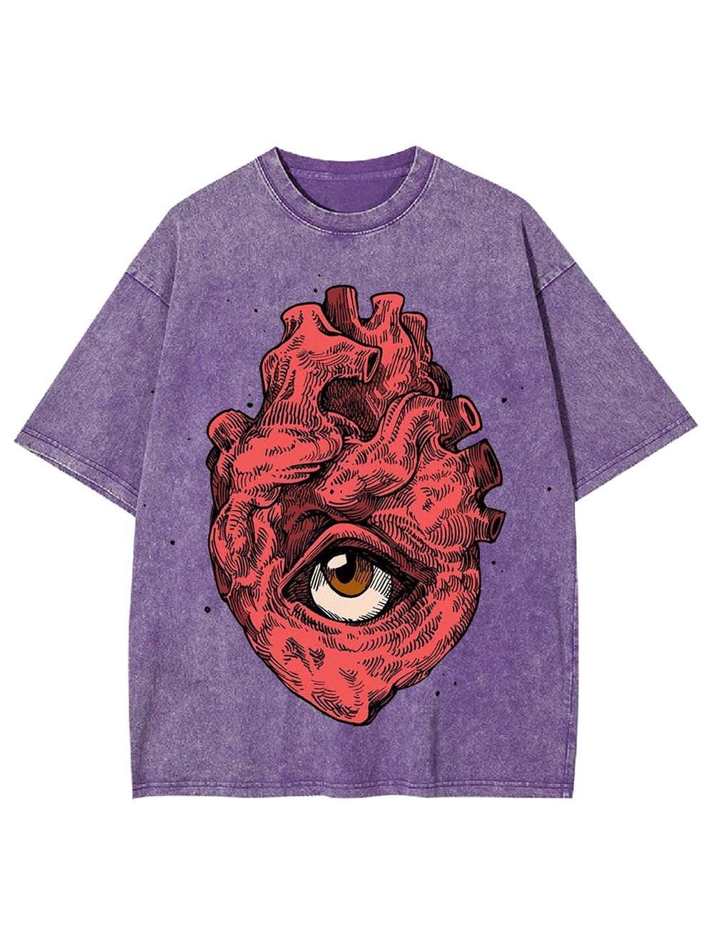 Heart Vision Washed Tshirt