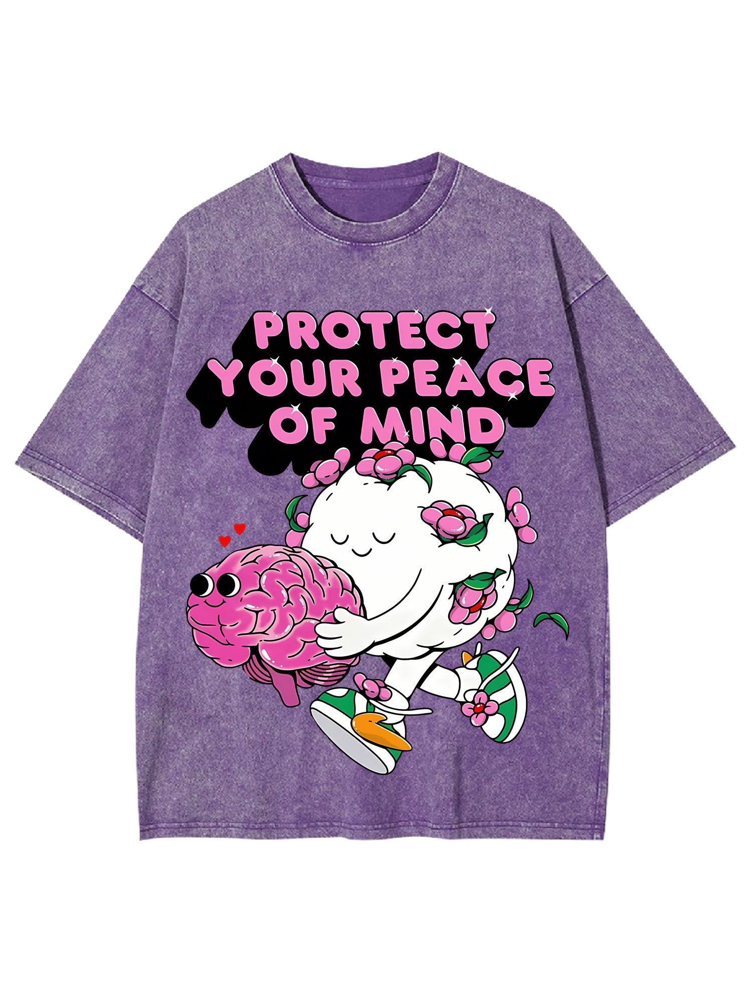 Protect Your Peace Of Mind Washed Tshirt