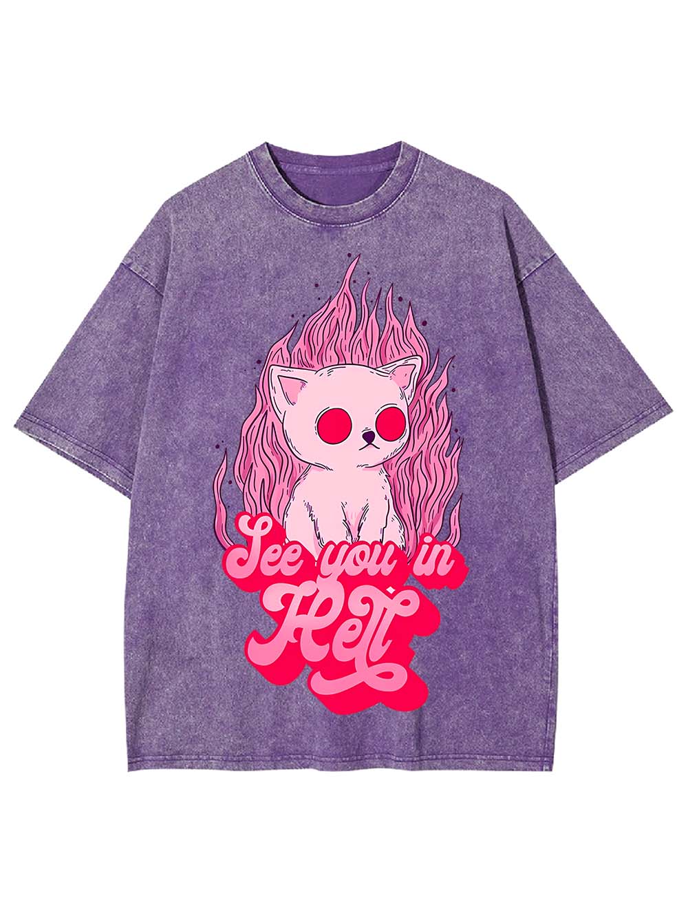 SEE YOU IN HELL WASHED TSHIRT