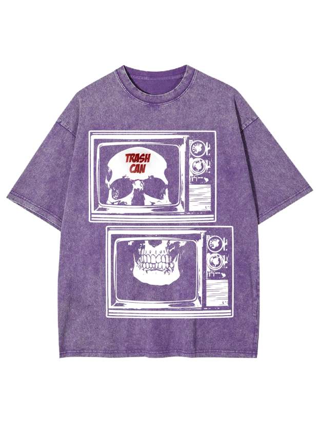 Trash Can Washed Tshirt