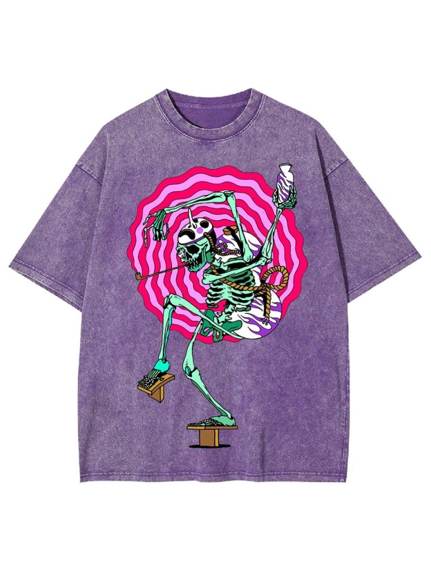 DANCING WITH THE VOID WASHED TSHIRT