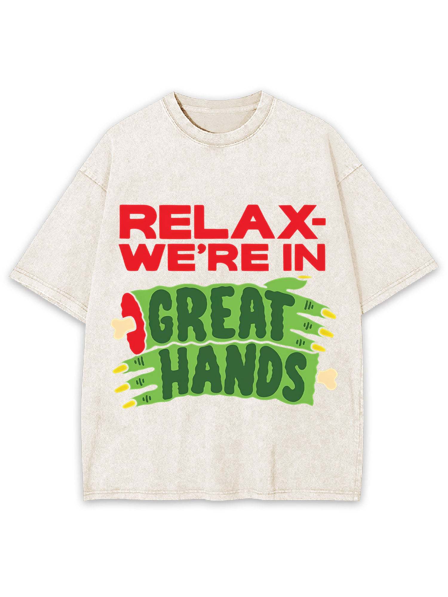 Relax Washed Tshirt-ClassyOutlaw Sale
