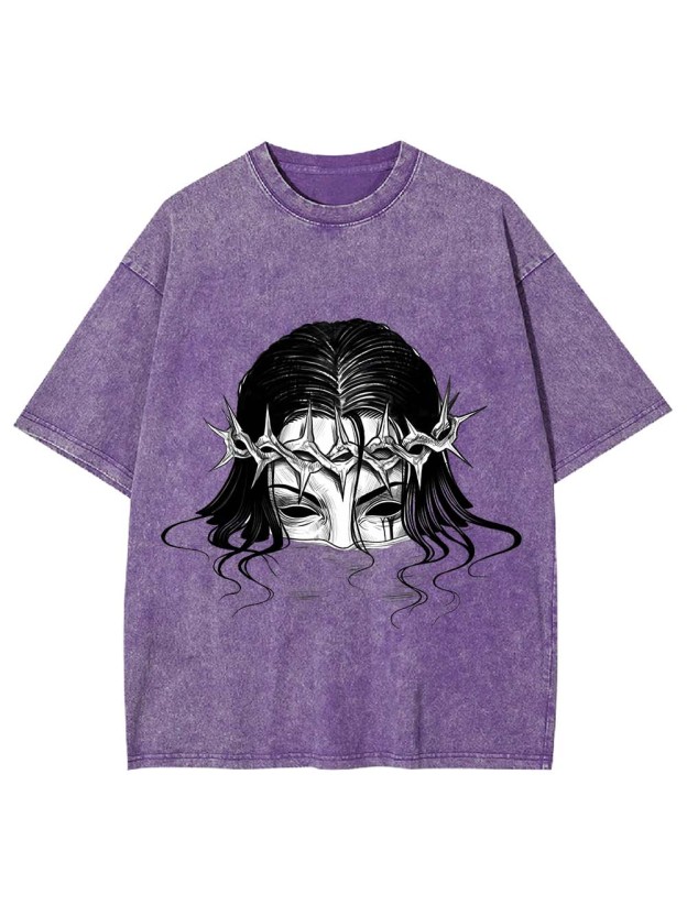 CROWN OF SILENT DESPAIR WASHED TSHIRT