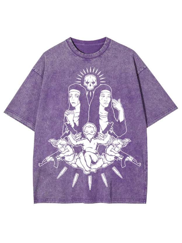 Heaven Gang Washed Tshirt
