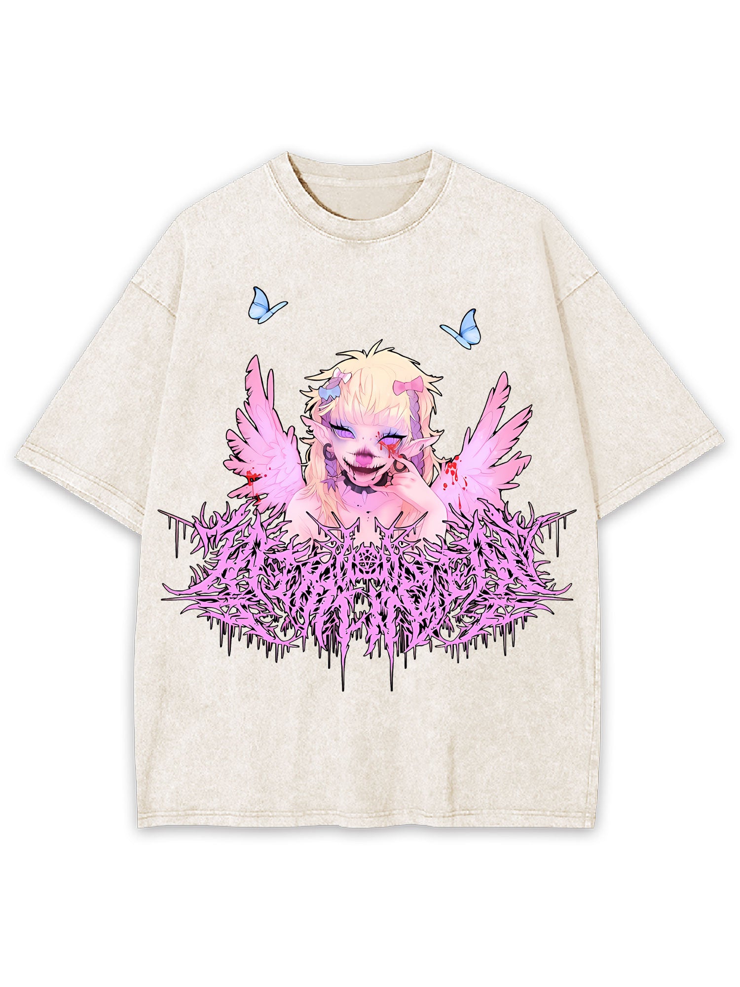 Abomination Angel Washed Tshirt