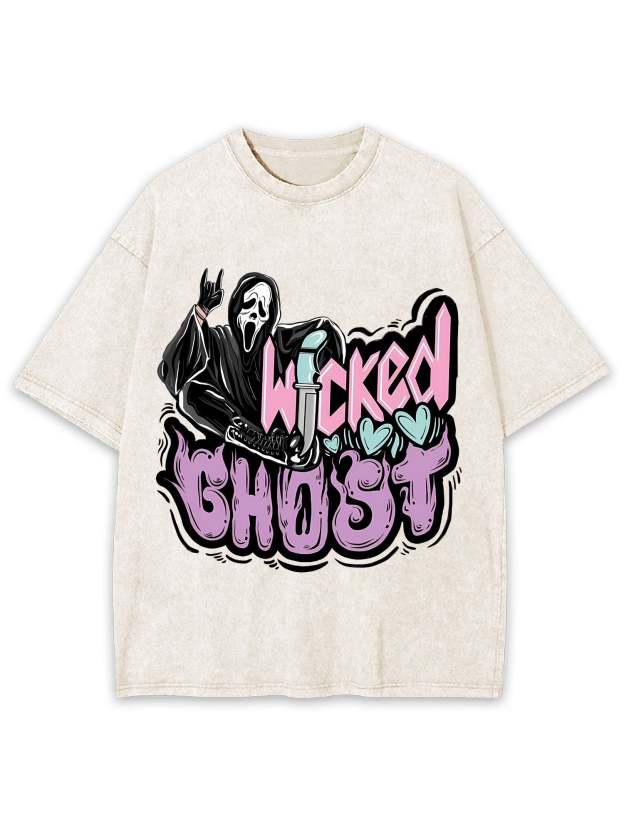 Wicked Ghost Washed Tshirt