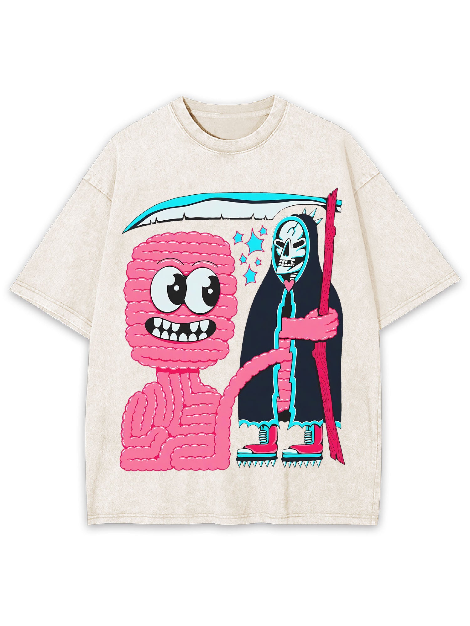 Oh My Gut Washed Tshirt