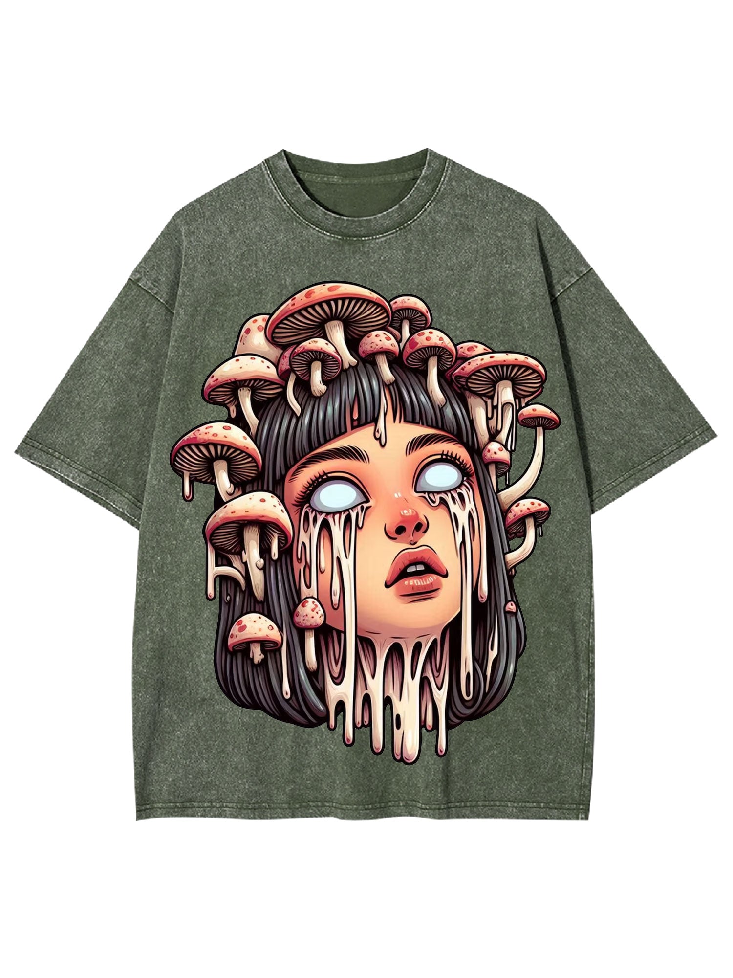 MELTING GIRL WASHED TSHIRT