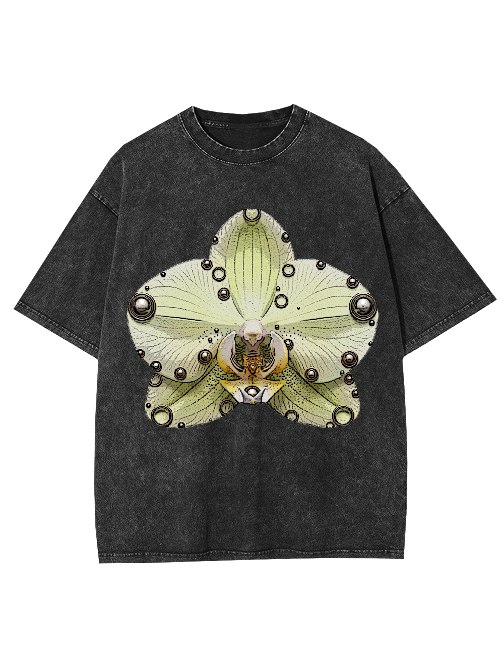 Riveted Orchid Washed Tshirt