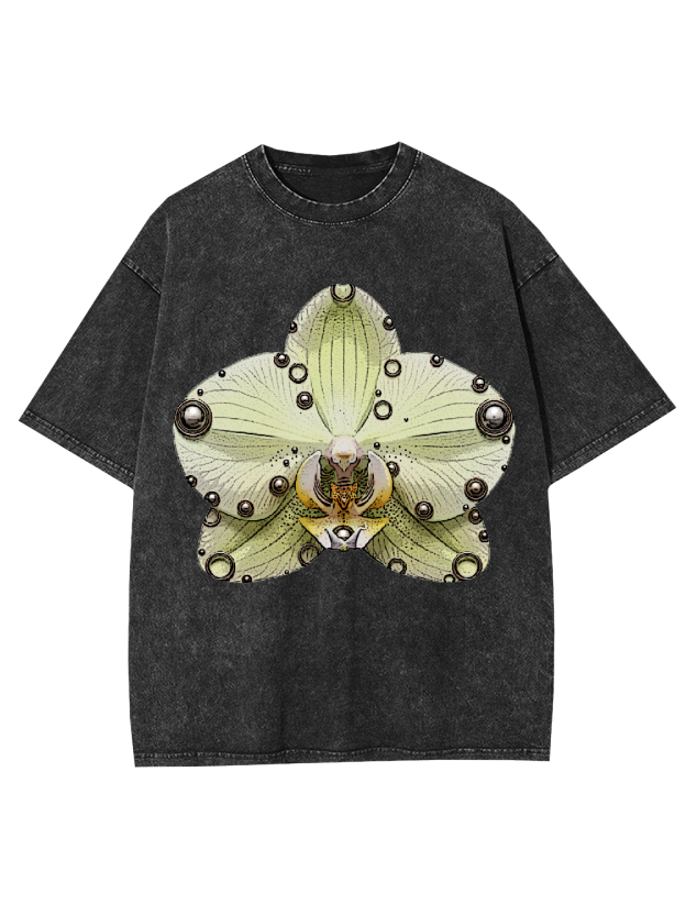 Riveted Orchid Washed Tshirt