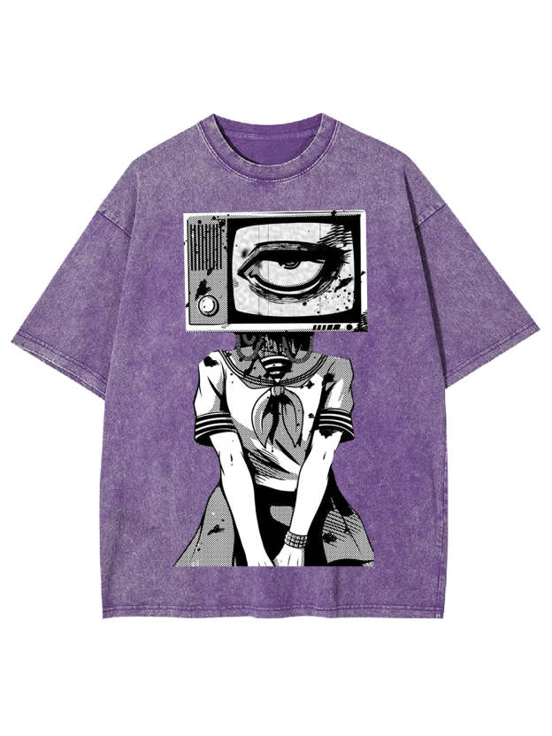 Eye On Screen Washed Tshirt